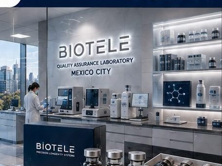Quality assurance laboratory — concept.
